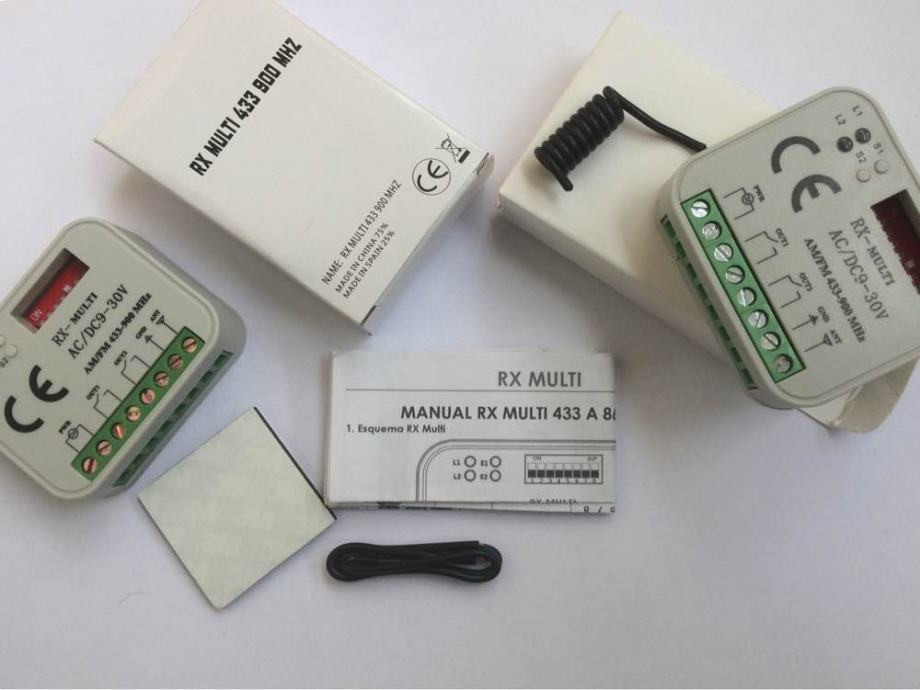 RX MULTI 433 Prijemnik za daljinske upravljače
